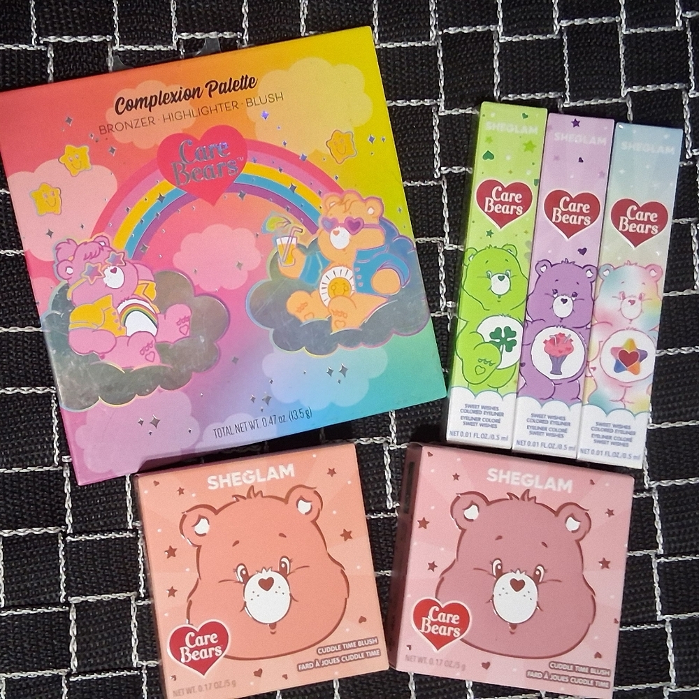 NWT Sheglam and Taste Beauty Carebears Makeup Bundle